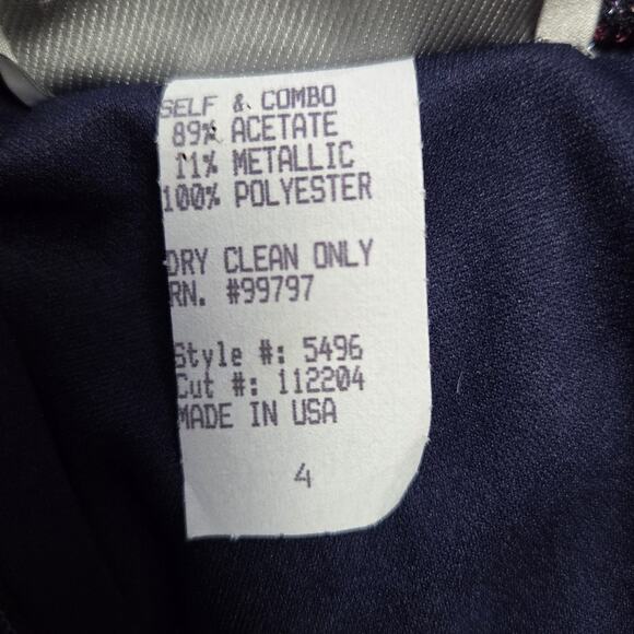 NWT David's Bridal 4 Off Shoulder Formal Evening Gala Sparkle Maxi Gown Dress - Picture 15 of 16